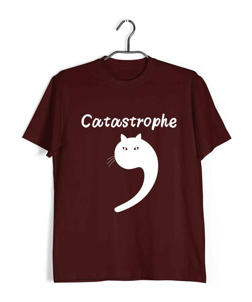 Cats CATASTROPHE The classics Casual Graphic Printed T-Shirt for Men
